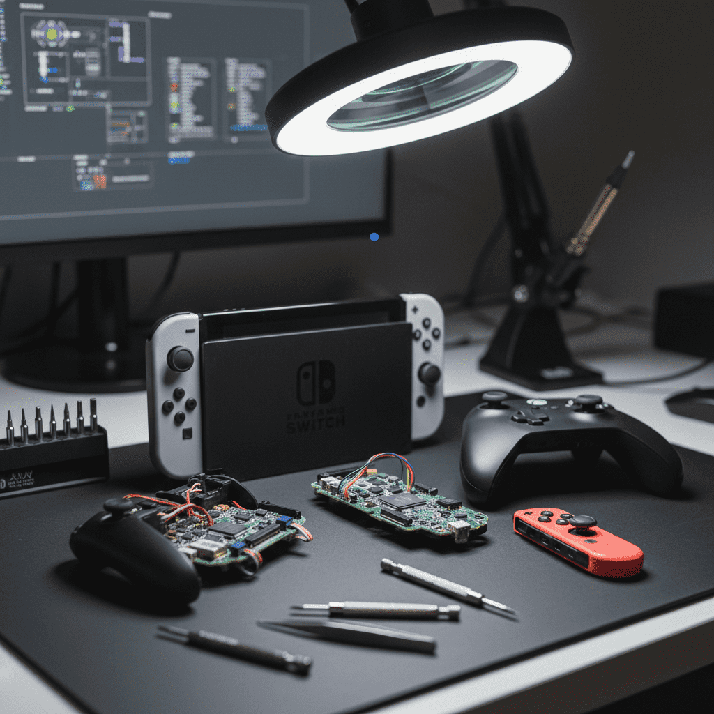 מעבדת לתיקוני פלייסטיישן נינטנדו אקסבוקס ועוד